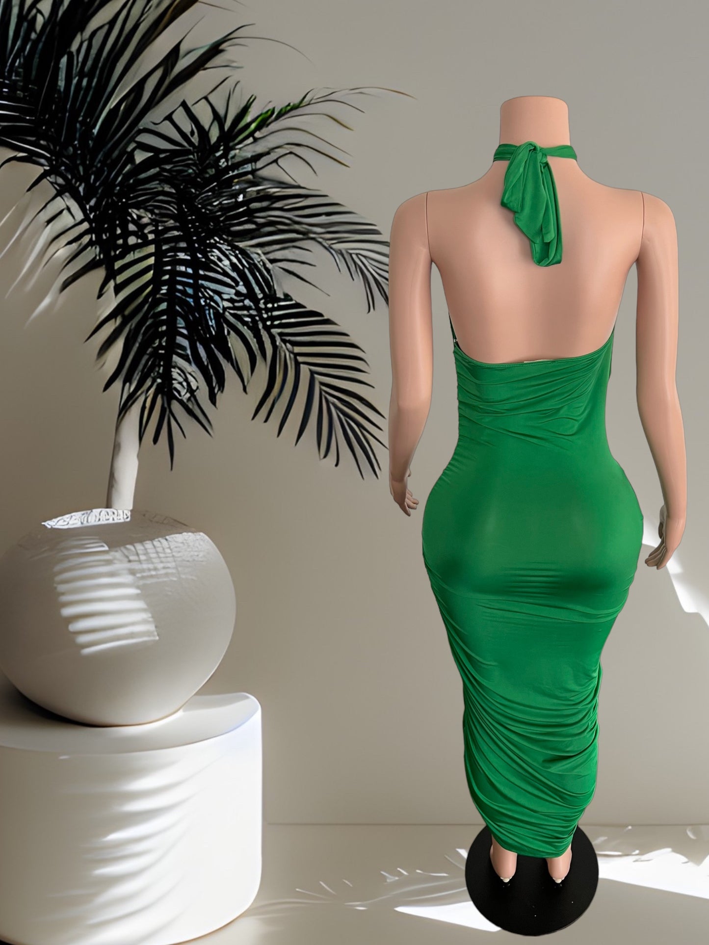 Women's Halter Mini Dress
