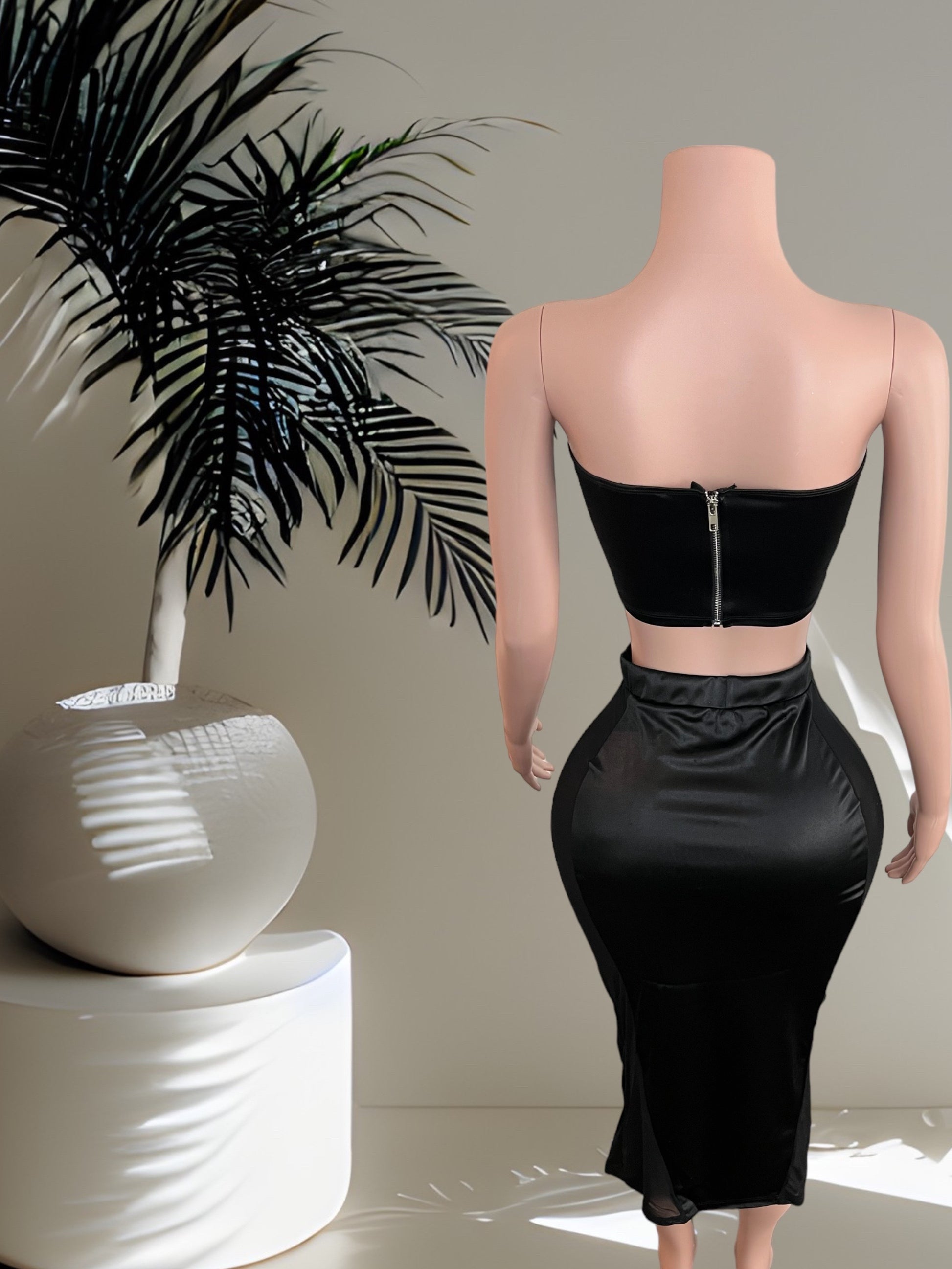 Women's Midi Skirt Set