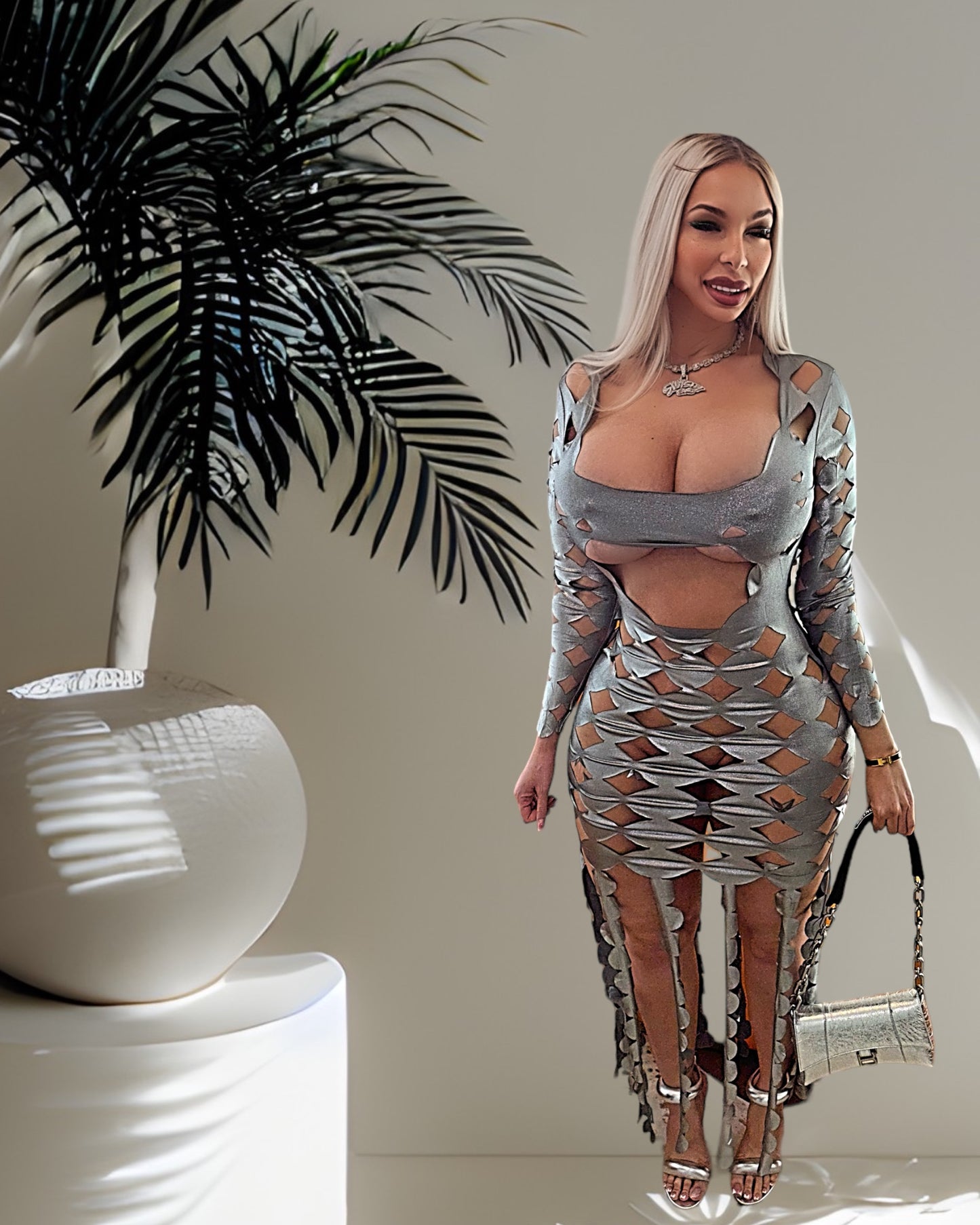 "Bougie Dolly" Maxi Dress