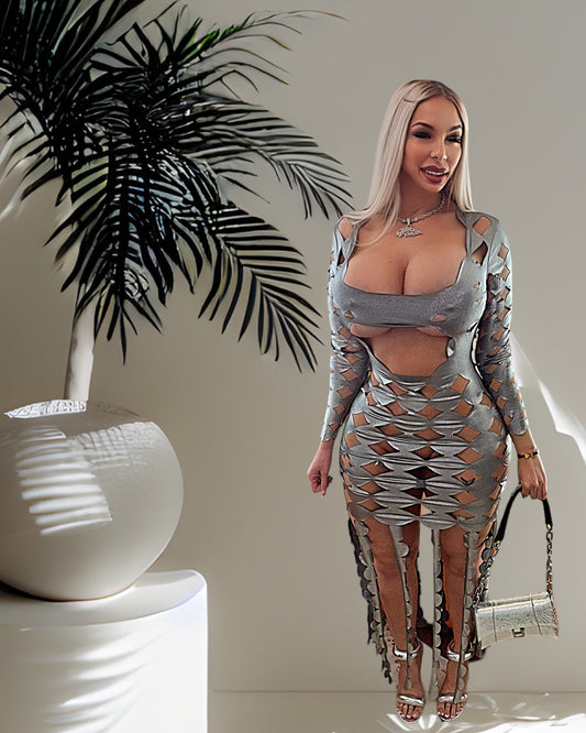 "Bougie Dolly" Maxi Dress