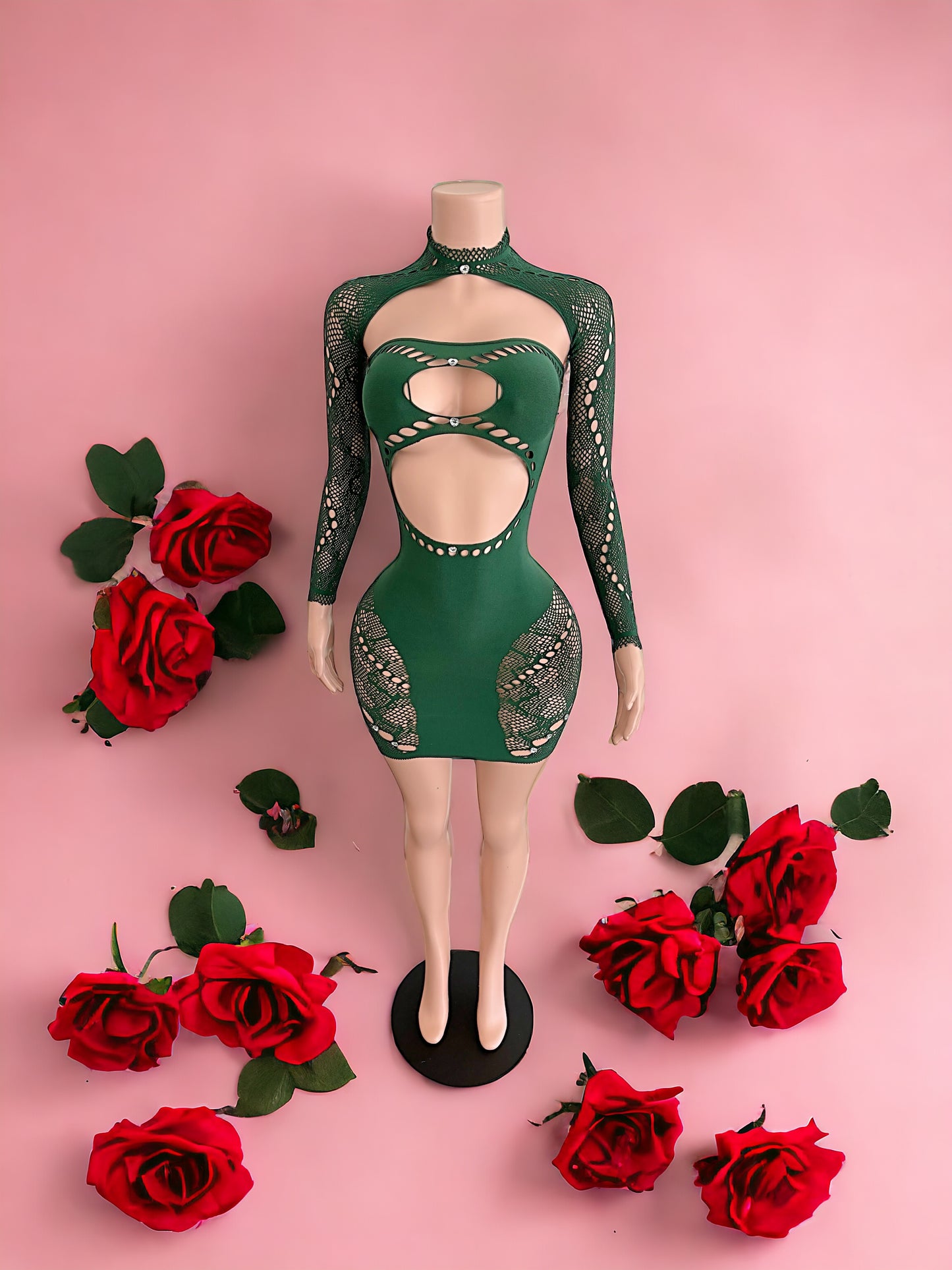 "Stunna Dolly" 2-Pc Lace Dress-Set